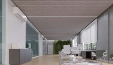 V Shaped Ceiling & Cladding